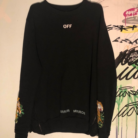 Off-White Other - Offwhite “Mirror Mirror” SS17 Sweater Embroidered